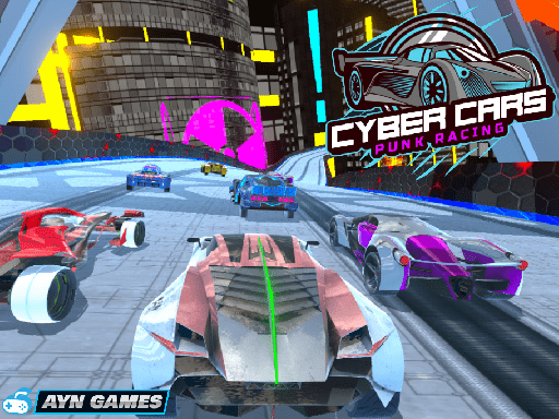 Cyber Cars Punk Racing Online Racing Games on NaptechGames.com