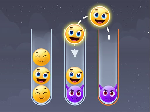Emoji Sort Master Online Puzzle Games on NaptechGames.com