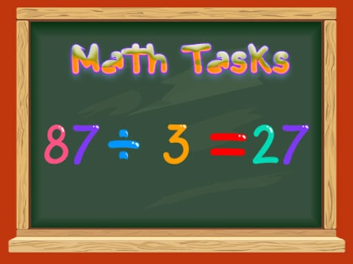 Play Math Tasks -True or False