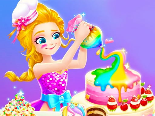 Princess Unicorn Food Online Girls Games on NaptechGames.com