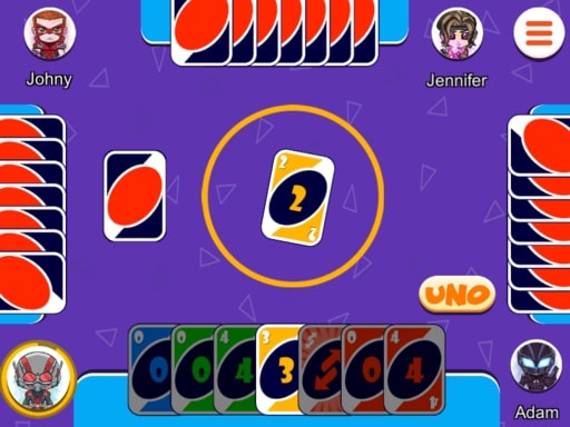 Uno Super Heroes play online no ADS