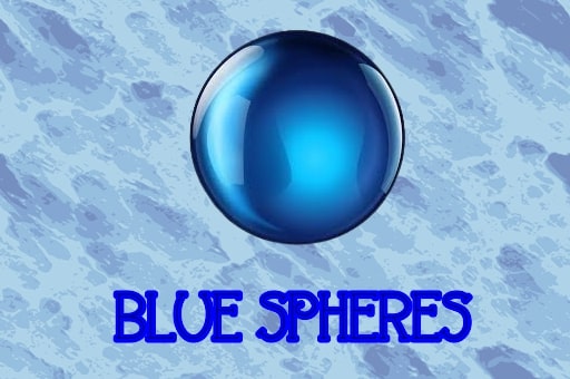 Blue spheres play online no ADS