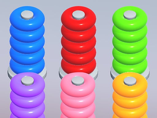 Play Color Ring Sort