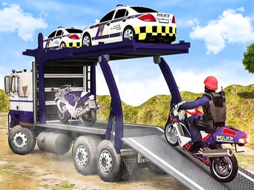Offroad Police Cargo Transport Online Racing Games on NaptechGames.com