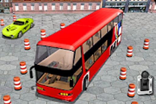 Modern Bus Parking - Bus
