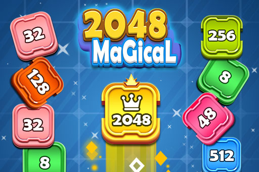 2048 Magical Number play online no ADS