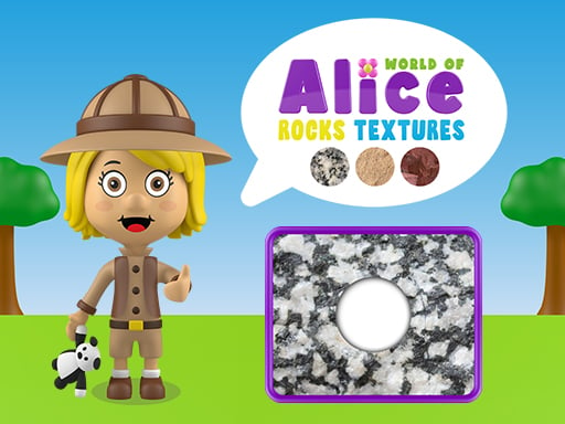 World of Alice   Rocks Textures - Play Free Best Puzzle Online Game on JangoGames.com