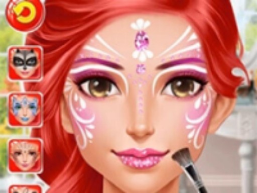 Face Paint Party - Girls Makeover Salon - Girls