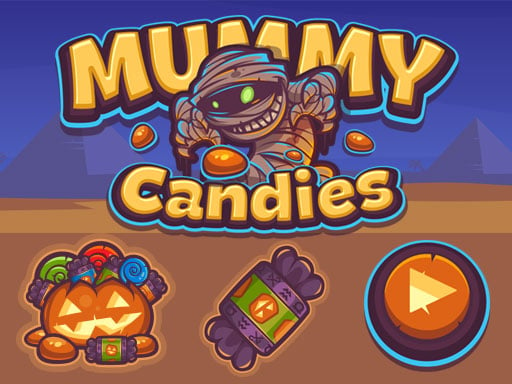 Mummy Candies | Fullscreen HD Game Online Adventure Games on taptohit.com