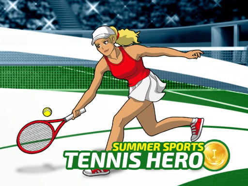 Tennis Hero Online Sports Games on NaptechGames.com