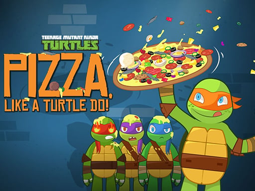 Ninja Turtles: Pizza Like A Turtle Do! Online Cooking Games on taptohit.com