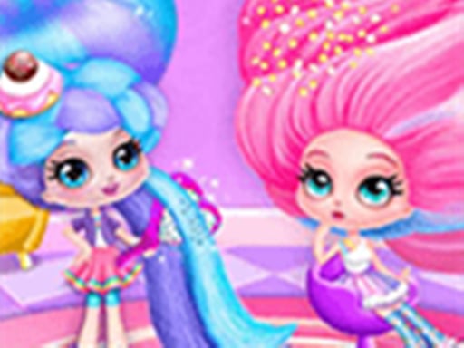 Cotton Candy Style Hair Salon - Fancy Hairstyles