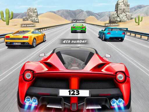 Lane Challenge 3D Online Racing Games on NaptechGames.com