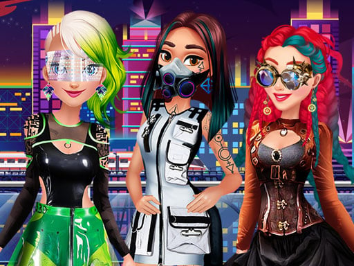 Cyberpunk City Fashion - Play Free Best Girls Online Game on JangoGames.com