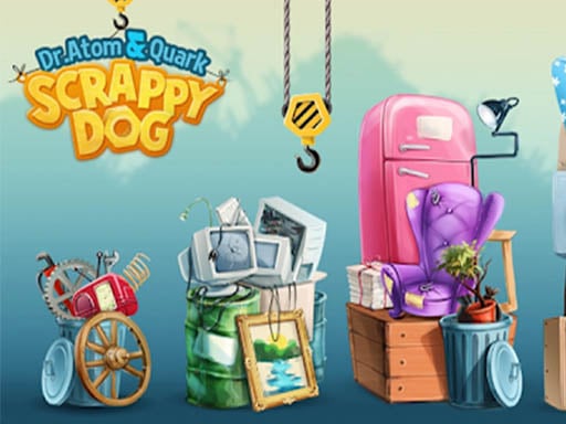 Scrappy Dog Online Arcade Games on NaptechGames.com