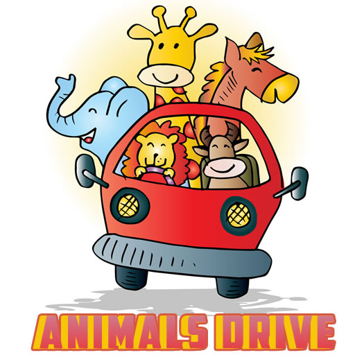 Animals Drive Jigsaw