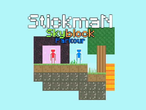 Stickman Skyblock Parkour - Adventure