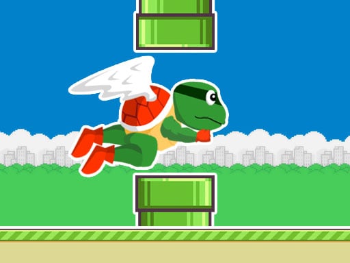 Flappy Turtle Online Clicker Games on NaptechGames.com