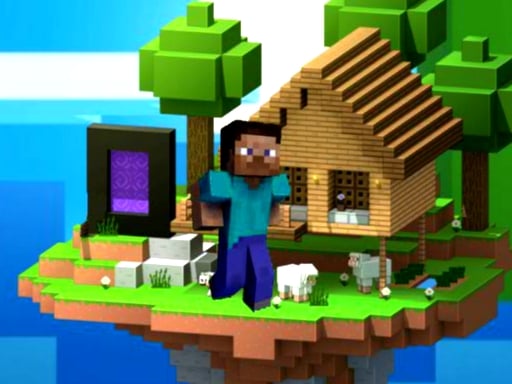 Minecraft Steve Hook Adventure  - Hypercasual