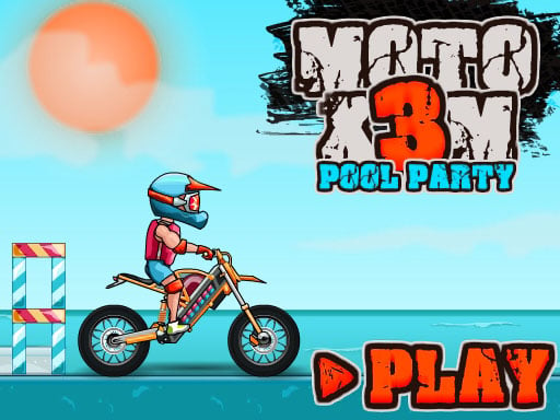 Moto X3M Pool Party Game Online Racing Games on NaptechGames.com