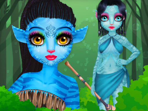 Alien Princess Online Girls Games on NaptechGames.com