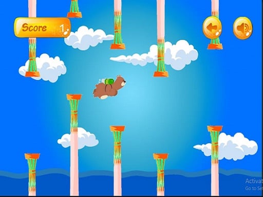 Bear Flight Online Hypercasual Games on NaptechGames.com