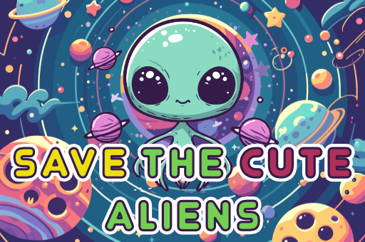 Save The Cute Aliens play online no ADS