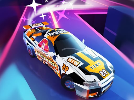 Car ZigZag 3D Online Racing Games on NaptechGames.com