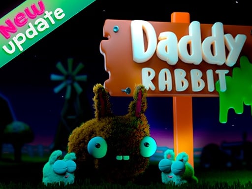 Daddy Rabbit : Zombie invasion in the farm Online Puzzle Games on NaptechGames.com
