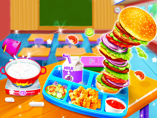 Cooking Lunch At School - Play Free Best Online Game on JangoGames.com