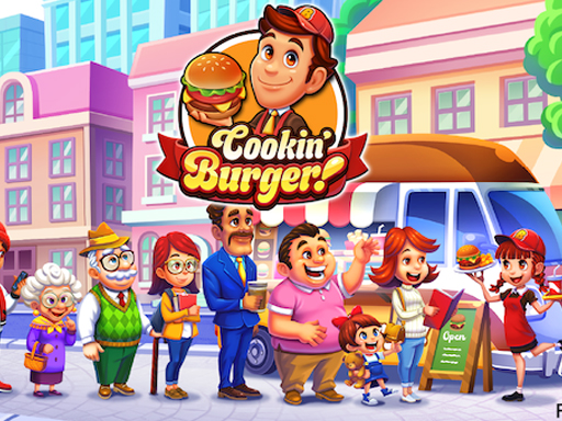 Burger Shop Online Cooking Games on taptohit.com