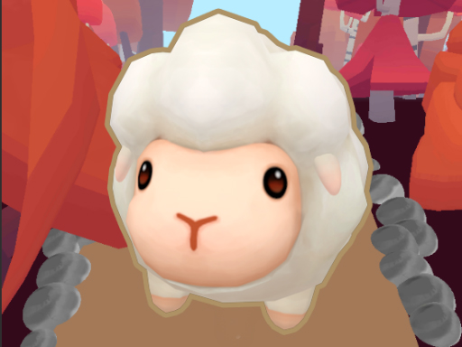 runner sheep