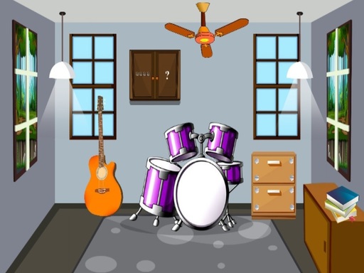Musician House Escape Online Puzzle Games on NaptechGames.com