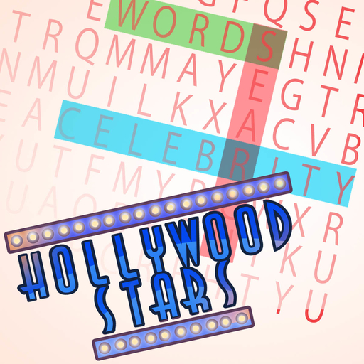 Words Search : Hollywood Stars