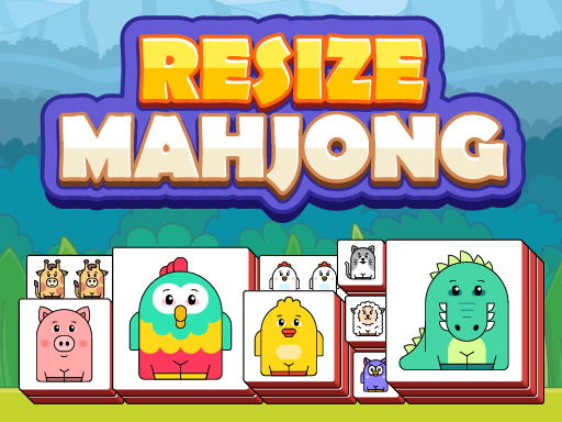Mahjong Resize Online Puzzle Games on NaptechGames.com