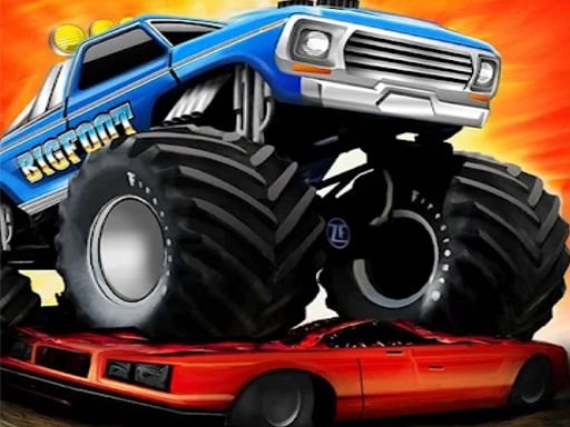 Monster Truck Crashing Online Racing Games on NaptechGames.com