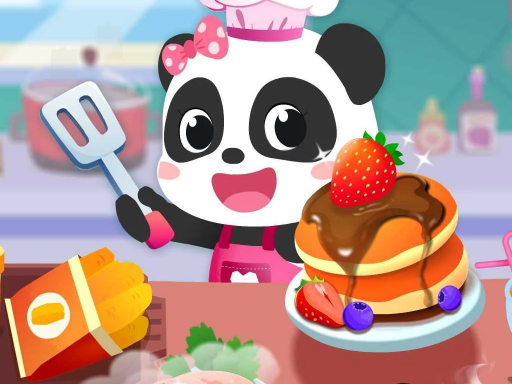 Baby Panda Breakfast Cooking Online Girls Games on NaptechGames.com