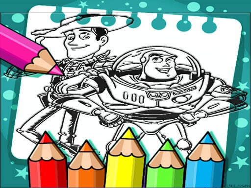 Toy Story Coloring Book  – Desenhos Para Colorir