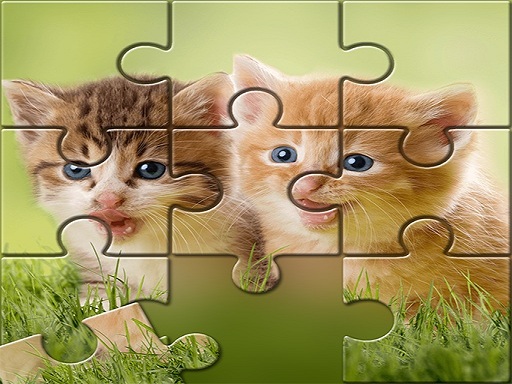 Play Cute Cats Puzzle game ftree