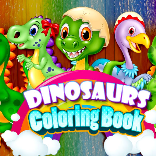 DINOSAURS COLORING BOOKS