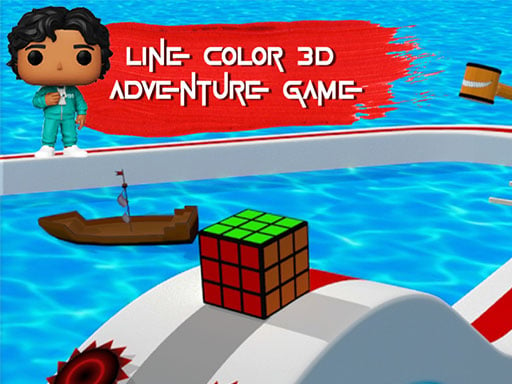 Line Color 3d Squid Game Color Adventure Online Hypercasual Games on NaptechGames.com