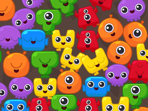 Fluffy Monsters Match - Puzzles