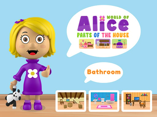 World of Alice   Parts of the House - Play Free Best Puzzle Online Game on JangoGames.com