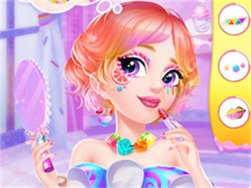 Play Princess-Candy-Makeup-Game