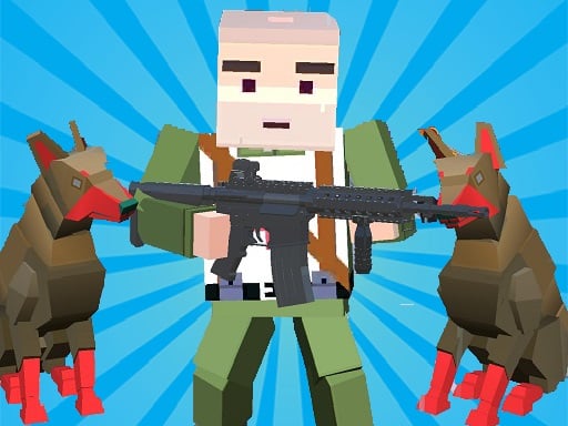 Blocky SWAT Zombie Survival 1 Online Shooting Games on taptohit.com