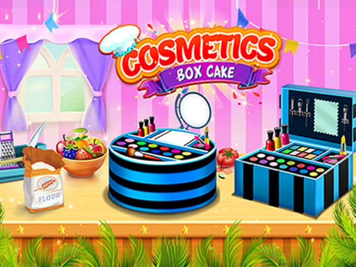 Makeup and Cosmetic Box Cake 2022 - Girls