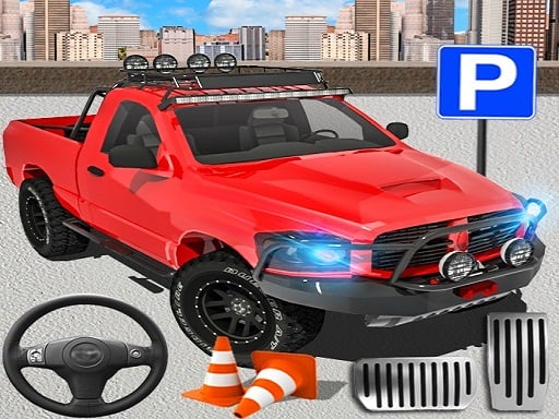 SUV Car City Parking Simulator Online Racing Games on NaptechGames.com