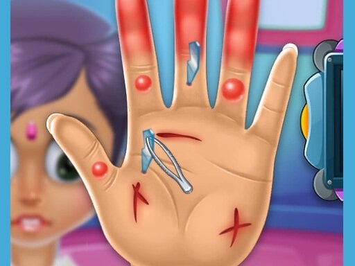 Hand Doctor Hospital Online Girls Games on NaptechGames.com