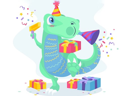 Dino Party Jigsaw Online Puzzle Games on NaptechGames.com