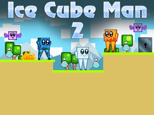 Ice Cube Man 2 - Play Free Best Arcade Online Game on JangoGames.com